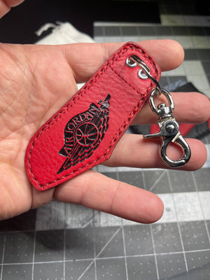 Spring Steals🔥 Upcycled Bred 1 Wings Keychain