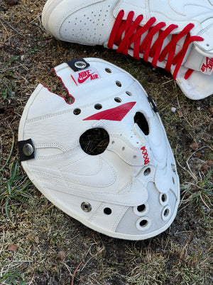 Upcycled Jordan 1 x Jason Voorhees Mask (Mask Only)